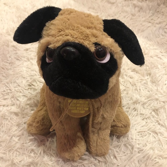 Little Toasties Max the Pug Dog Heat and Hug Plush - Picture 1 of 7